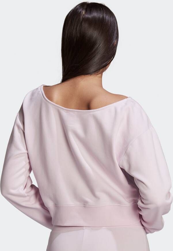 adidas Originals 80's Dance Sweatshirt Sweaters Kleding almost pinks maat: XL beschikbare maaten:XL