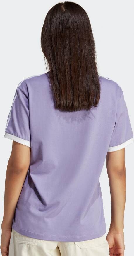 adidas Originals Adicolor 3-stripes T-shirt T-shirts Kleding magic lilac maat: XS beschikbare maaten:XS