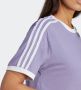 Adidas Originals Adicolor 3-stripes T-shirt T-shirts Kleding magic lilac maat: XS beschikbare maaten:XS - Thumbnail 5