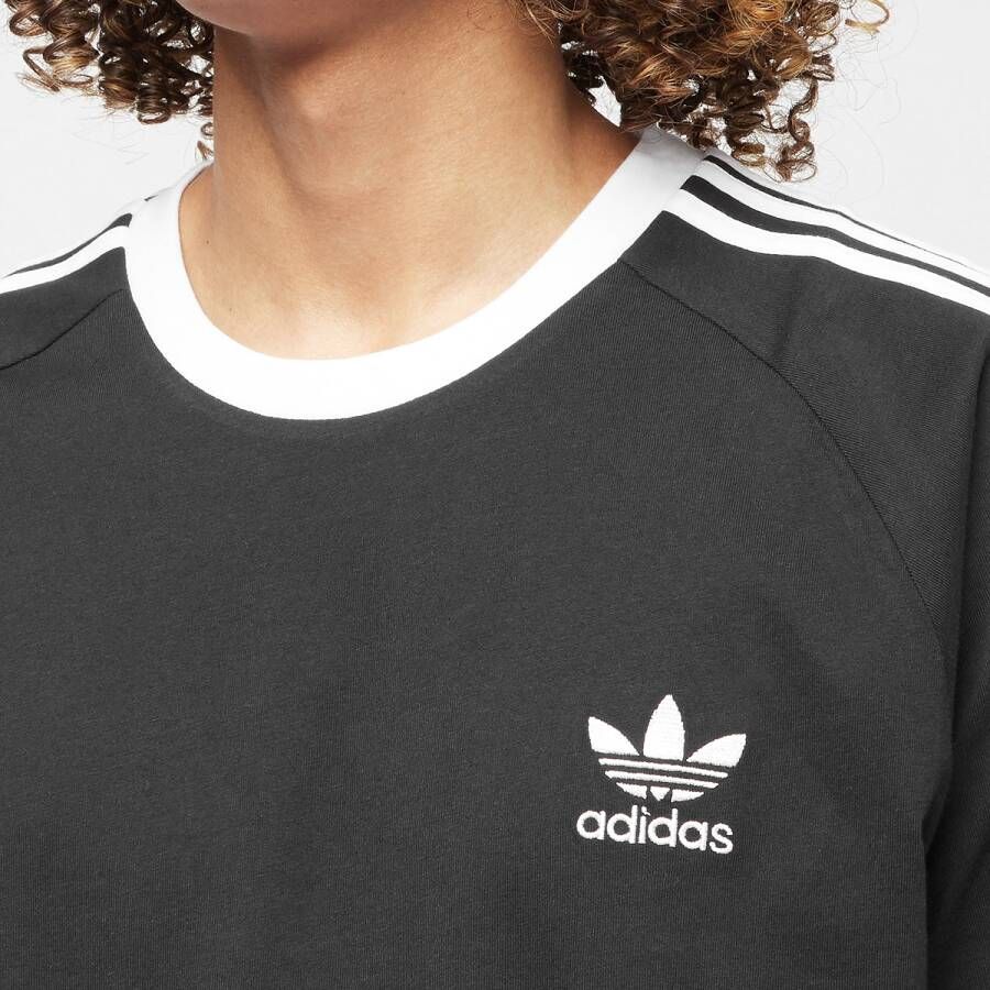 adidas Originals Adicolor 3-stripes T-shirt T-shirts Kleding black maat: M beschikbare maaten:S M L XL