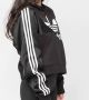 Adidas Originals Dames sweatshirt adicolor split trafoil hoodie hc7050 36 Zwart Dames - Thumbnail 7