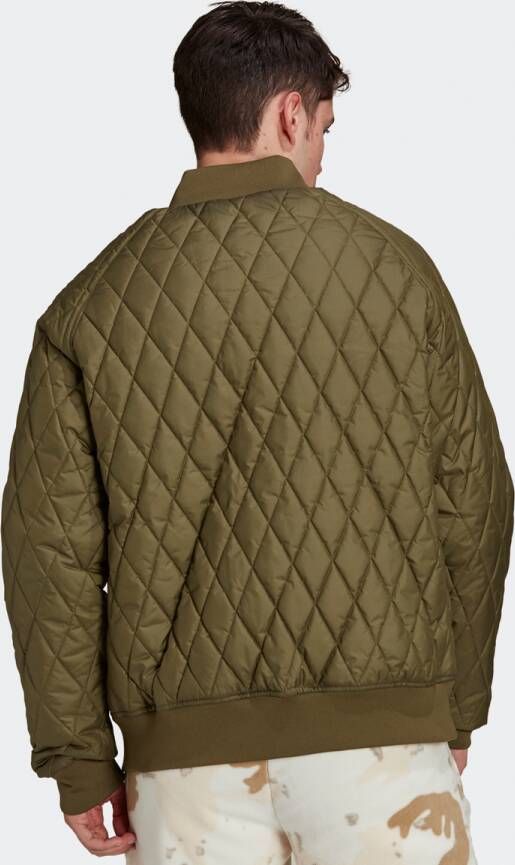 adidas Originals adicolor gesteppte Trainingsjack Primegreen