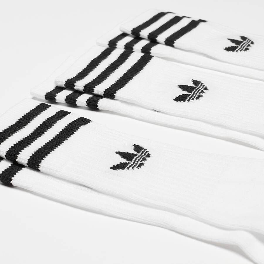 adidas Originals Adicolor High Crew Sokken (3 Pack) Kort Kleding w white maat: 39-42 beschikbare maaten:39-42 43-46 35-38