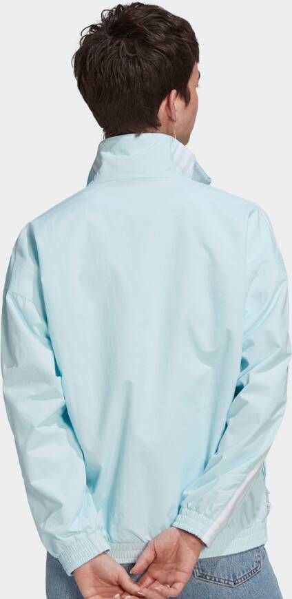 adidas Originals Adicolor Lock-up Trainingsjacke Hooded vesten Kleding almost blue maat: XS beschikbare maaten:XS