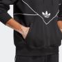 Adidas Originals Klassieke Zwarte Hoodie voor Heren Zwart Heren - Thumbnail 9