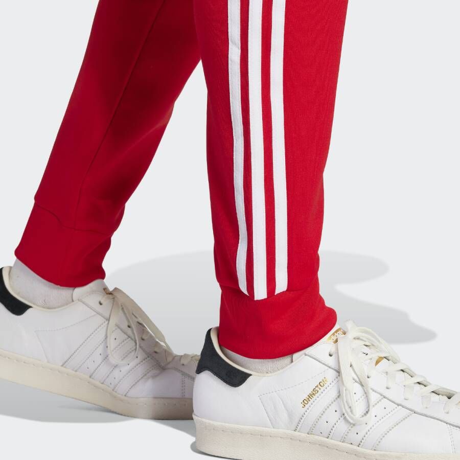adidas Originals Adicolor Superstar Jogging Broek Trainingsbroeken Heren better scarlet white maat: S beschikbare maaten:S M L XL XXL
