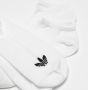 Adidas Originals Adicolor Trefoil No Show Sokken Kort Kleding white maat: 39-42 beschikbare maaten:35-38 39-42 43-46 - Thumbnail 5