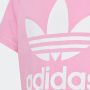 Adidas Originals Adicolor Trefoil T-shirt T-shirts Kleding pink white maat: 164 beschikbare maaten:140 152 164 170 - Thumbnail 7