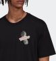 Adidas Originals Adventure Trail Tee Katoenen T-shirt Black Heren - Thumbnail 4