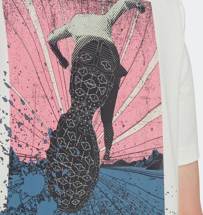 adidas Originals Adventure Trail Tee T-shirts Kleding off white maat: XS beschikbare maaten:XS S
