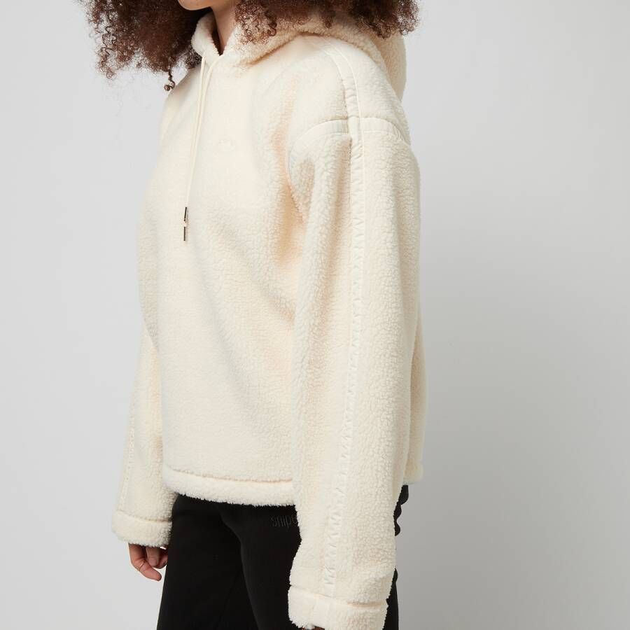 adidas Originals Essentials Premium Sherpa Fleece Hoodies Kleding wonder white maat: XS beschikbare maaten:XS