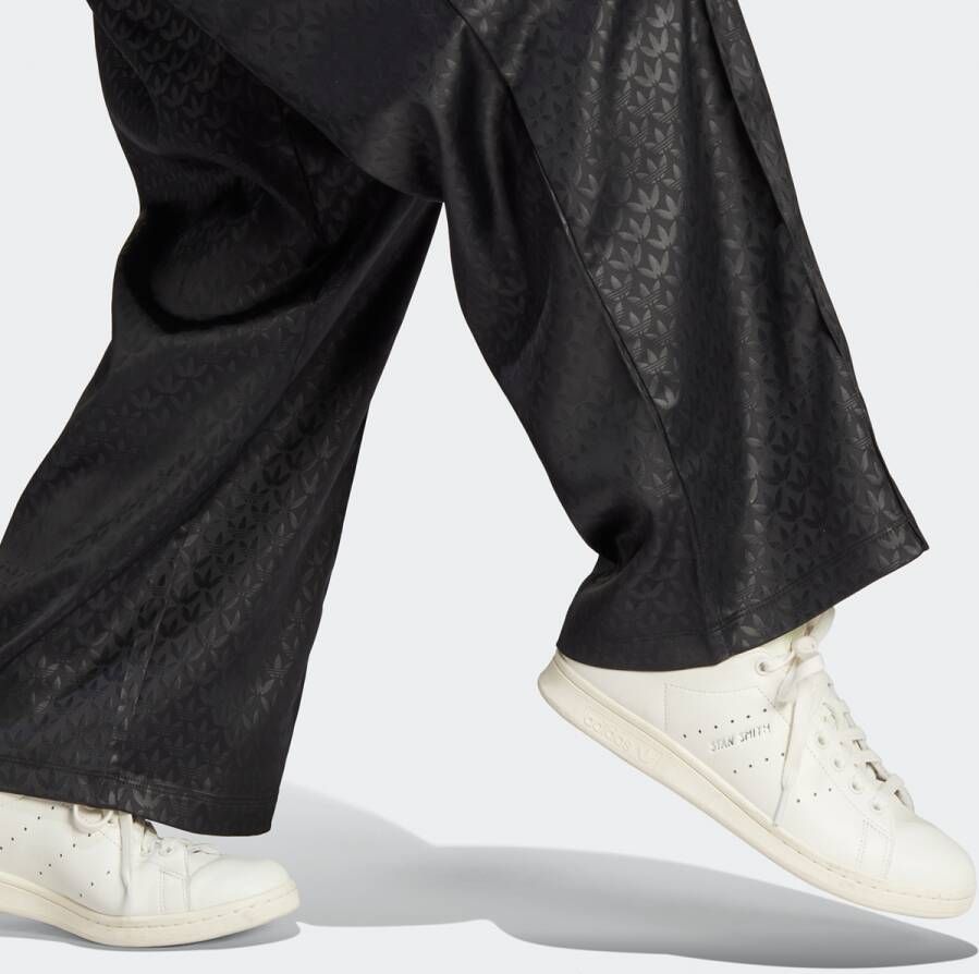 adidas Originals Monogram Satin Hose Trainingsbroeken Kleding black maat: XS beschikbare maaten:XS