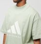 Adidas Originals One Cotton Jersey Tee T-shirts Kleding halo green maat: S beschikbare maaten:S L - Thumbnail 4