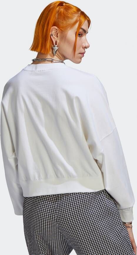 adidas Originals Pavement Surfing Oversized Sweatshirt Sweaters Kleding white maat: XS beschikbare maaten:XS