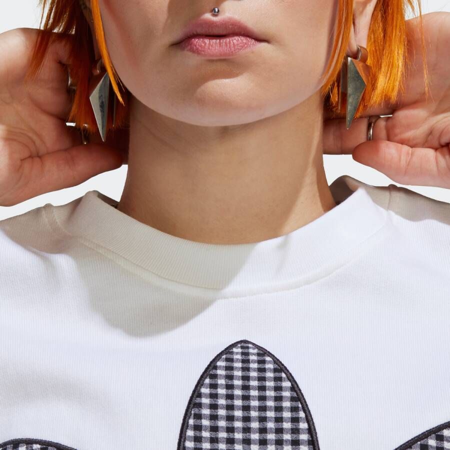 adidas Originals Pavement Surfing Oversized Sweatshirt Sweaters Kleding white maat: XS beschikbare maaten:XS