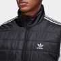 Adidas Originals Puffer-weste Mit Stehkragen Winterjassen Heren black maat: M beschikbare maaten:S M L - Thumbnail 4