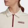 Adidas Originals Resort Cropped Zip Polohemd Polo's Kleding non-dyed maat: L beschikbare maaten:L - Thumbnail 4