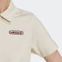 Adidas Originals Resort Cropped Zip Polohemd Polo's Kleding non-dyed maat: L beschikbare maaten:L - Thumbnail 5