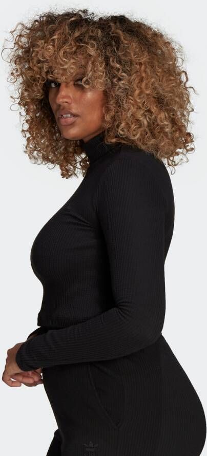 adidas Originals Winter Ease Ribbed Cropped Longsleeve