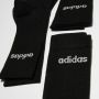 Adidas Sportswear Cushion Linear Crew Sokken (3 Pack) Lang Kleding black black black maat: 43-45 beschikbare maaten:37-39 40-42 43-45 - Thumbnail 6