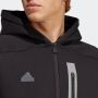 Adidas Sportswear Fleece Capuchonjack Trainingsjassen Kleding black maat: S beschikbare maaten:S - Thumbnail 8