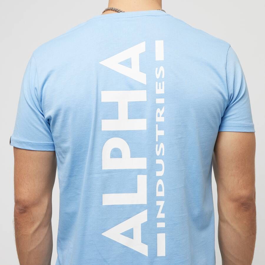 alpha industries Backprint T-shirts Kleding light blue maat: S beschikbare maaten:S