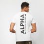 Alpha industries Backprint T-shirts Kleding white maat: L beschikbare maaten:S M L XXL - Thumbnail 5