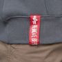 Alpha industries Klassieke Heren Hoodie met Verstelbare Capuchon Gray Heren - Thumbnail 6