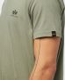 Alpha Industries Shirt met ronde hals BASIC T SMALL LOGO - Thumbnail 9