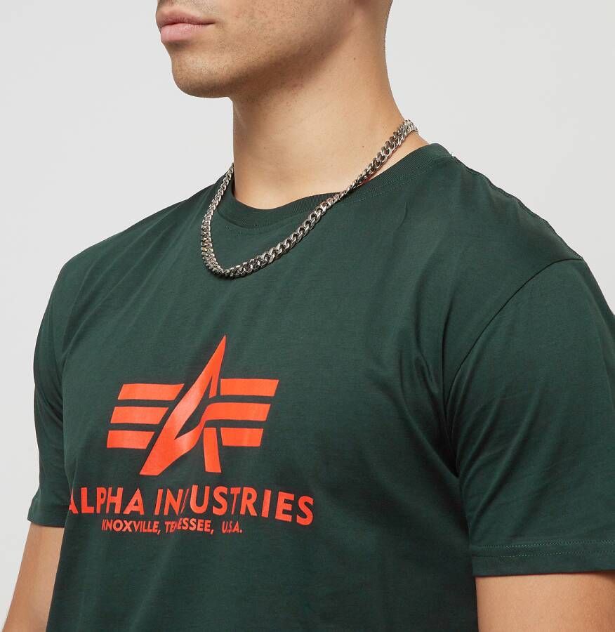 alpha industries Basic T-shirts Kleding dark petrol maat: M beschikbare maaten:S M