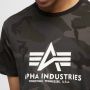 Alpha industries Basic T Camo T-shirts Kleding black camo maat: L beschikbare maaten:S M L - Thumbnail 9