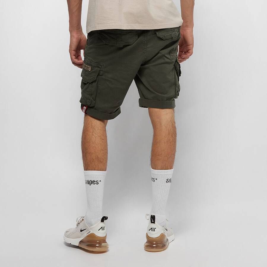 alpha industries Crew Short Cargo shorts Kleding dark olive maat: 31 beschikbare maaten:30 31