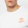 Alpha industries Flame Tee Hot Wheels T-Shirt White Heren - Thumbnail 3