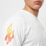 Alpha industries Flame Tee Hot Wheels T-Shirt White Heren - Thumbnail 4