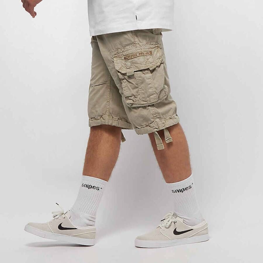 alpha industries Jet Short Cargo shorts Kleding bonewhite maat: 32 beschikbare maaten:30 32