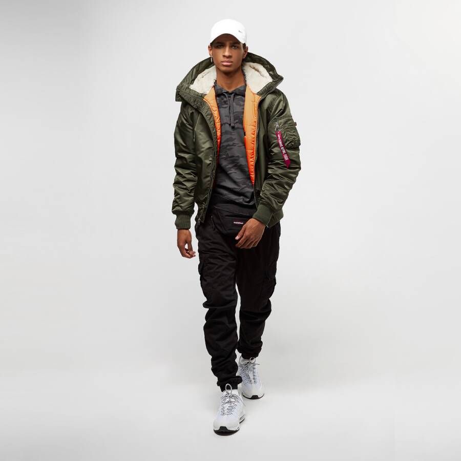 alpha industries MA-1 Hooded dark green