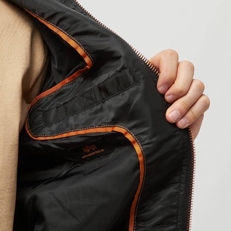 alpha industries Ma-1 Vflw Bomberjacks Kleding black copper maat: S beschikbare maaten:S