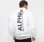 Alpha industries Ma-1 Zh Back Print Bomberjacks Kleding white black maat: S beschikbare maaten:S - Thumbnail 4