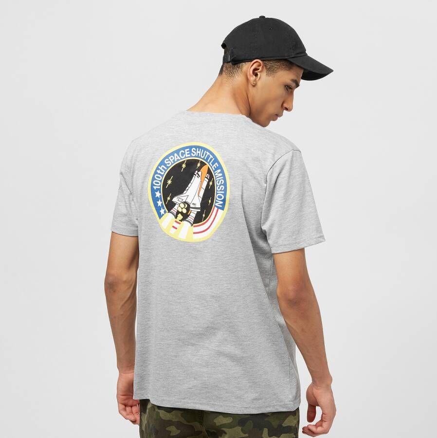 alpha industries Space Shuttle T-shirts Kleding grey heather maat: L beschikbare maaten:S M L