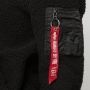 Alpha industries Zwarte Sherpa Hoodie met ritssluiting Black Dames - Thumbnail 4