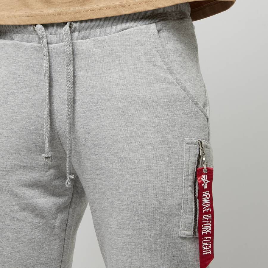 alpha industries X-fit Jogger S Leg Trainingsbroeken Kleding grey heather maat: M beschikbare maaten:S M L