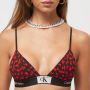 Calvin Klein Underwear Light Lined Bralette Bh's Kleding blur leopard hazard maat: XL beschikbare maaten:XL - Thumbnail 4