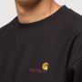 Carhartt WIP American Script Sweatshirt Sweaters Kleding black maat: L beschikbare maaten:L XL - Thumbnail 6