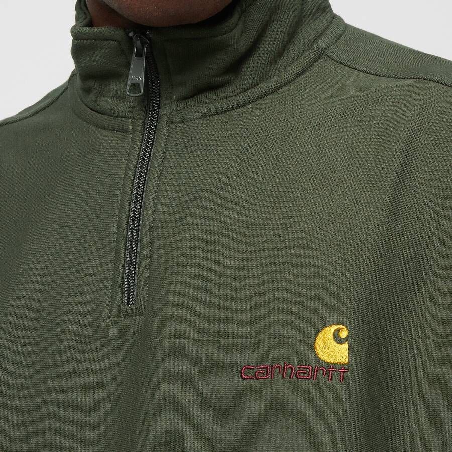Carhartt WIP Half Zip American Script Sweatshirt