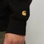 Carhartt WIP Hooded Chase Sweatshirt Hoodies Kleding black gold maat: L beschikbare maaten:S M L XL - Thumbnail 11