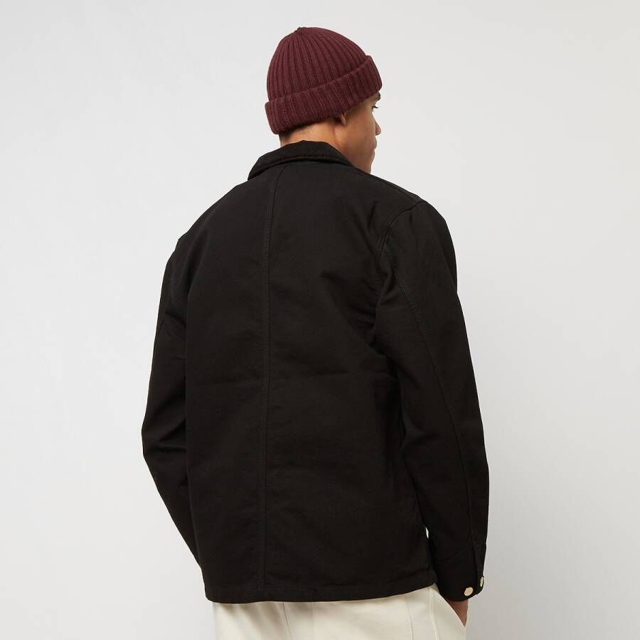 Carhartt WIP Michigan Coat Bomberjacks Kleding rinsed black black maat: L beschikbare maaten:L