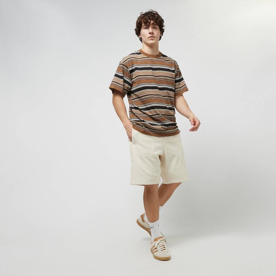 Carhartt WIP Shortsleeve Lafferty T-shirt T-shirts Kleding lafferty stripe hamilton brown maat: S beschikbare maaten:S
