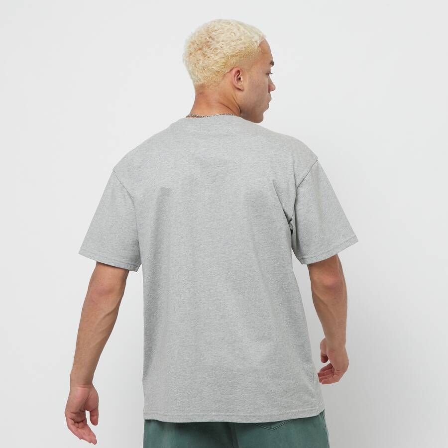 Carhartt WIP S s Chase T-shirt T-shirts Kleding grey heather gold maat: S beschikbare maaten:S