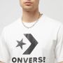 Converse Standard Fit Center Tar Chev Ss Tee T-shirts Kleding white maat: S beschikbare maaten:S - Thumbnail 5