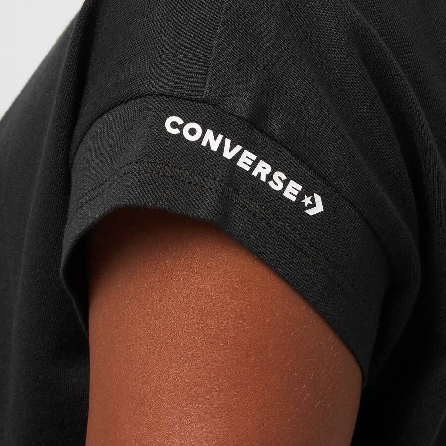 Converse Wordmark Twist Tee T-shirts Kleding black maat: XS beschikbare maaten:XS S M L